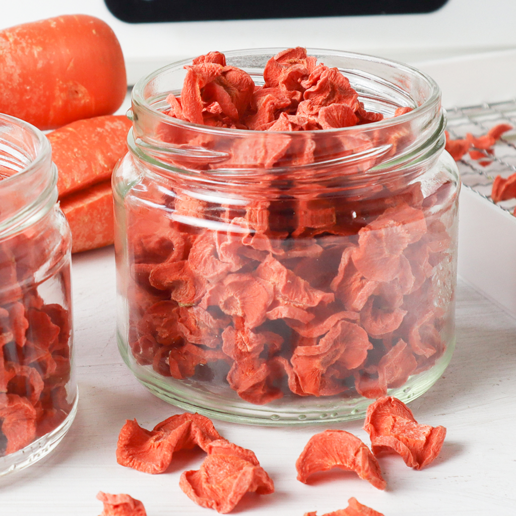How to dehydrate carrots
