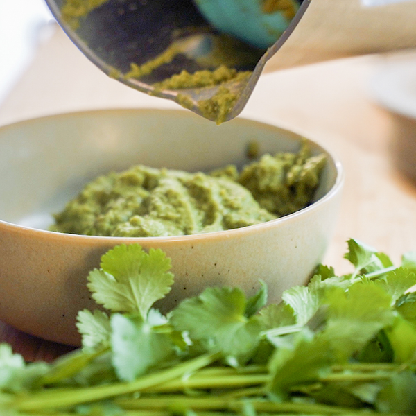 Fresh Thai Green Curry Paste (plus chicken curry recipe) - Luvele ES