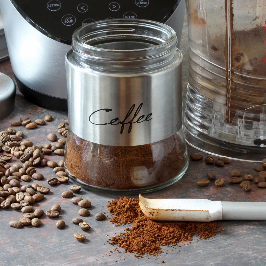 How to grind coffee beans in the Vibe blender Luvele ES