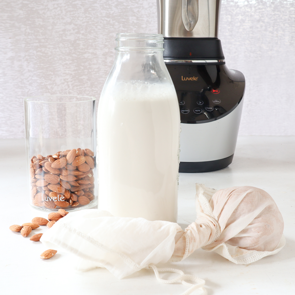 How to make delicious almond milk at home