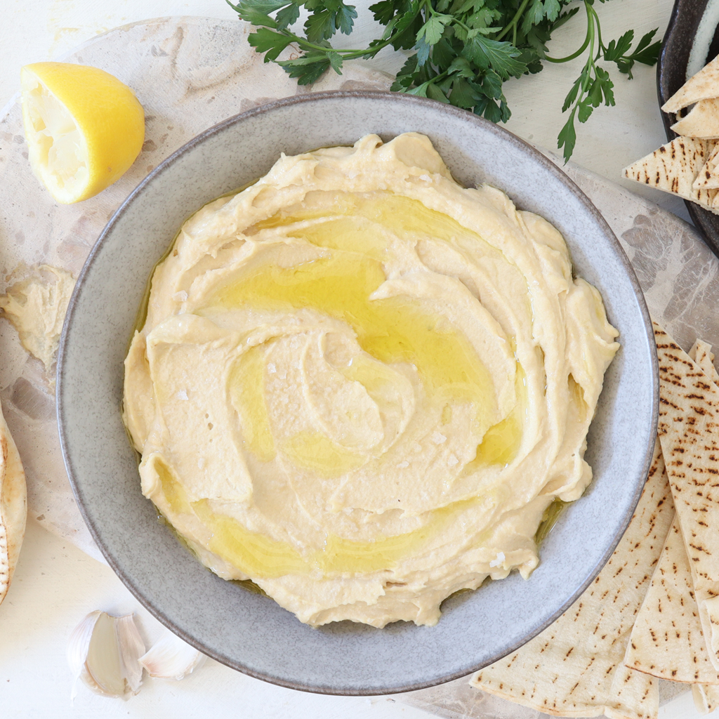 Easy blender hummus recipe