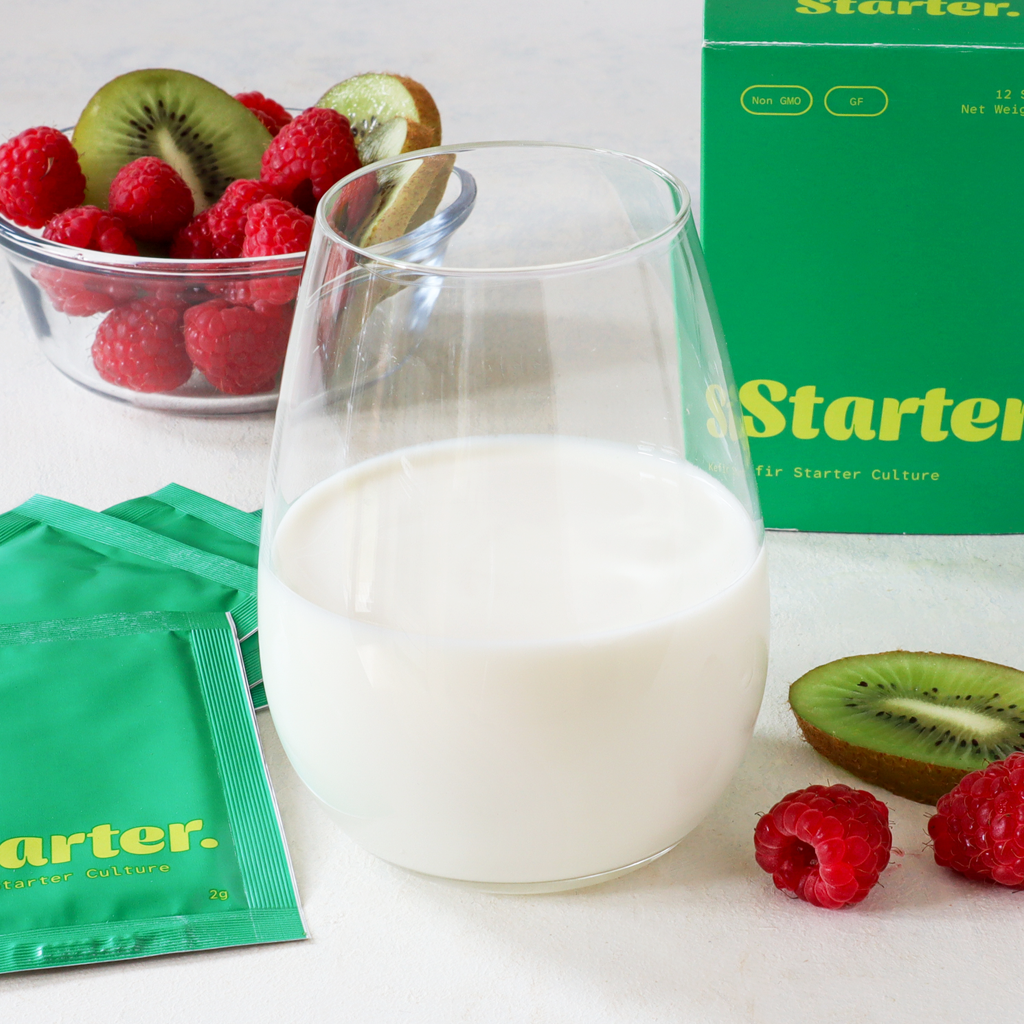 Milk kefir recipe