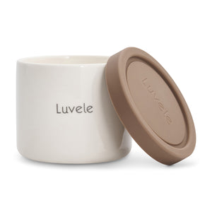 Yogurtera Luvele Pure | 4 Tarros de cerámica 400 ml DIETAS SCD y GAPS | Capacidad total: 1.5 L