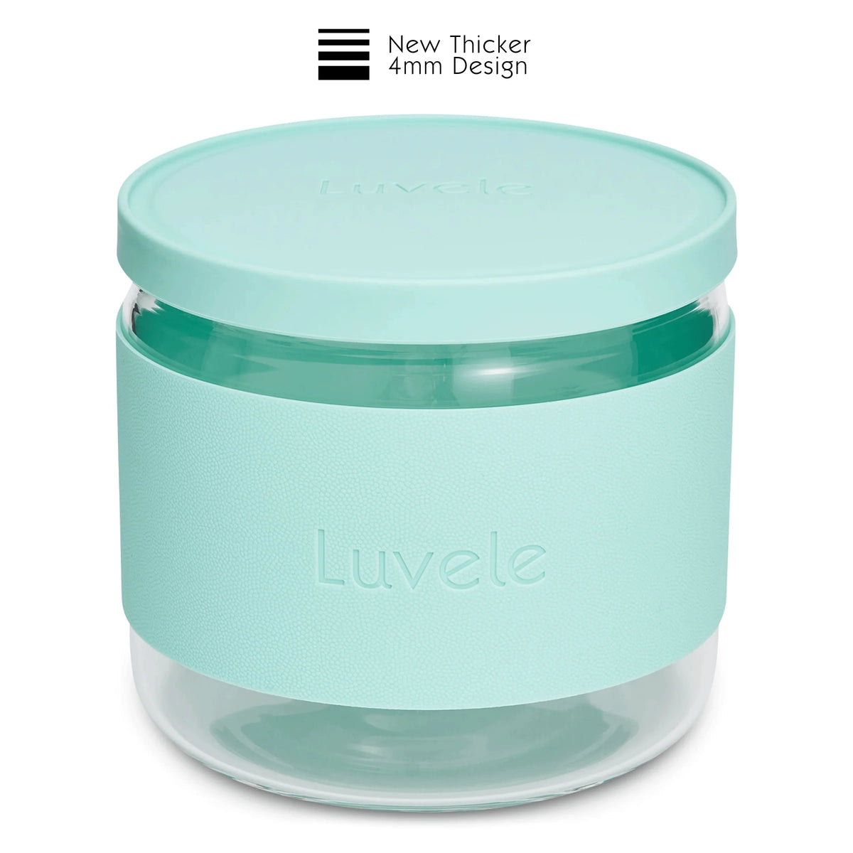 Recipiente de vidrio de 4 mm, con capacidad de 2 litros, compatible con la yogurtera Pure Plus