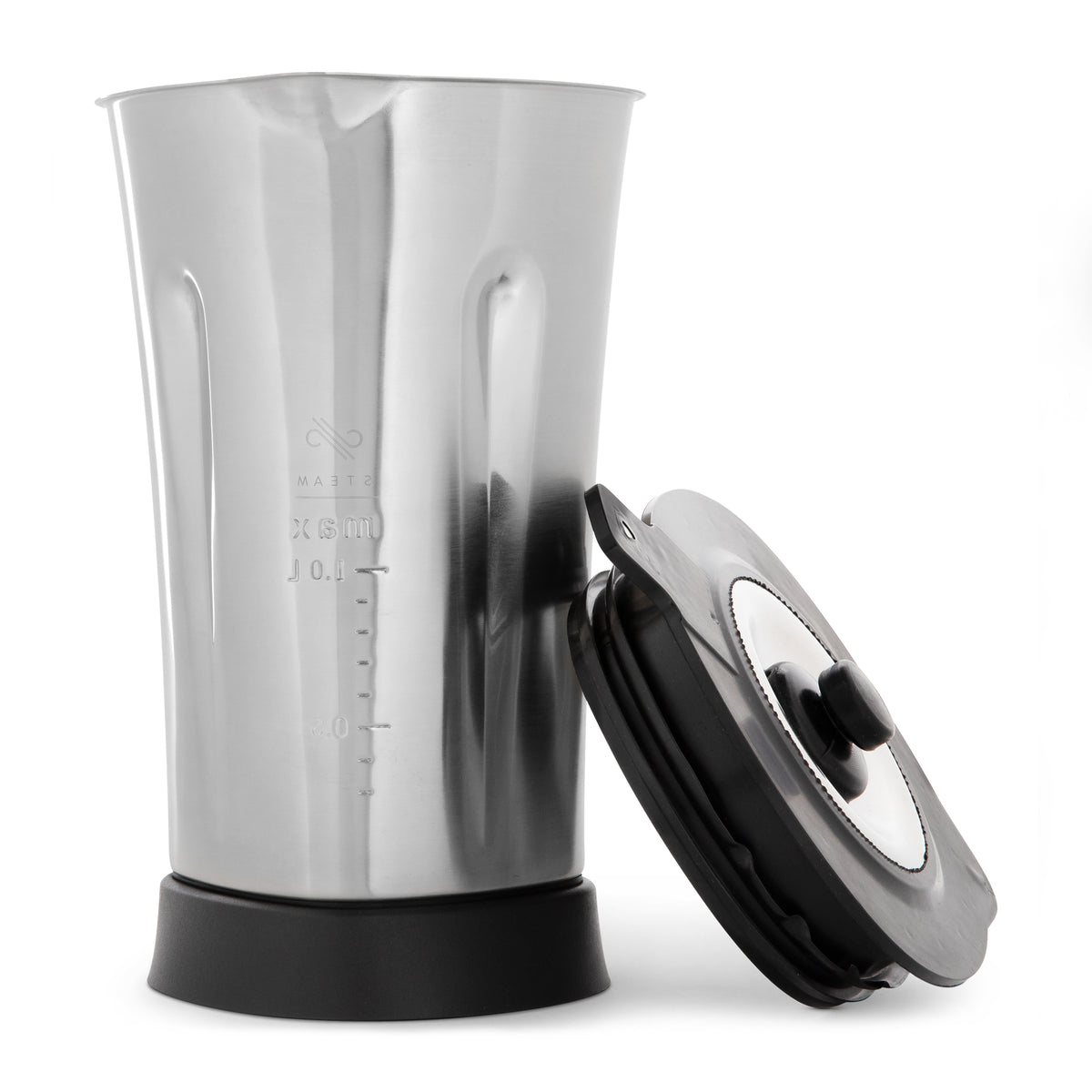 Jarra de acero inoxidable de 1.75 L de repuesto para licuadora Vibe