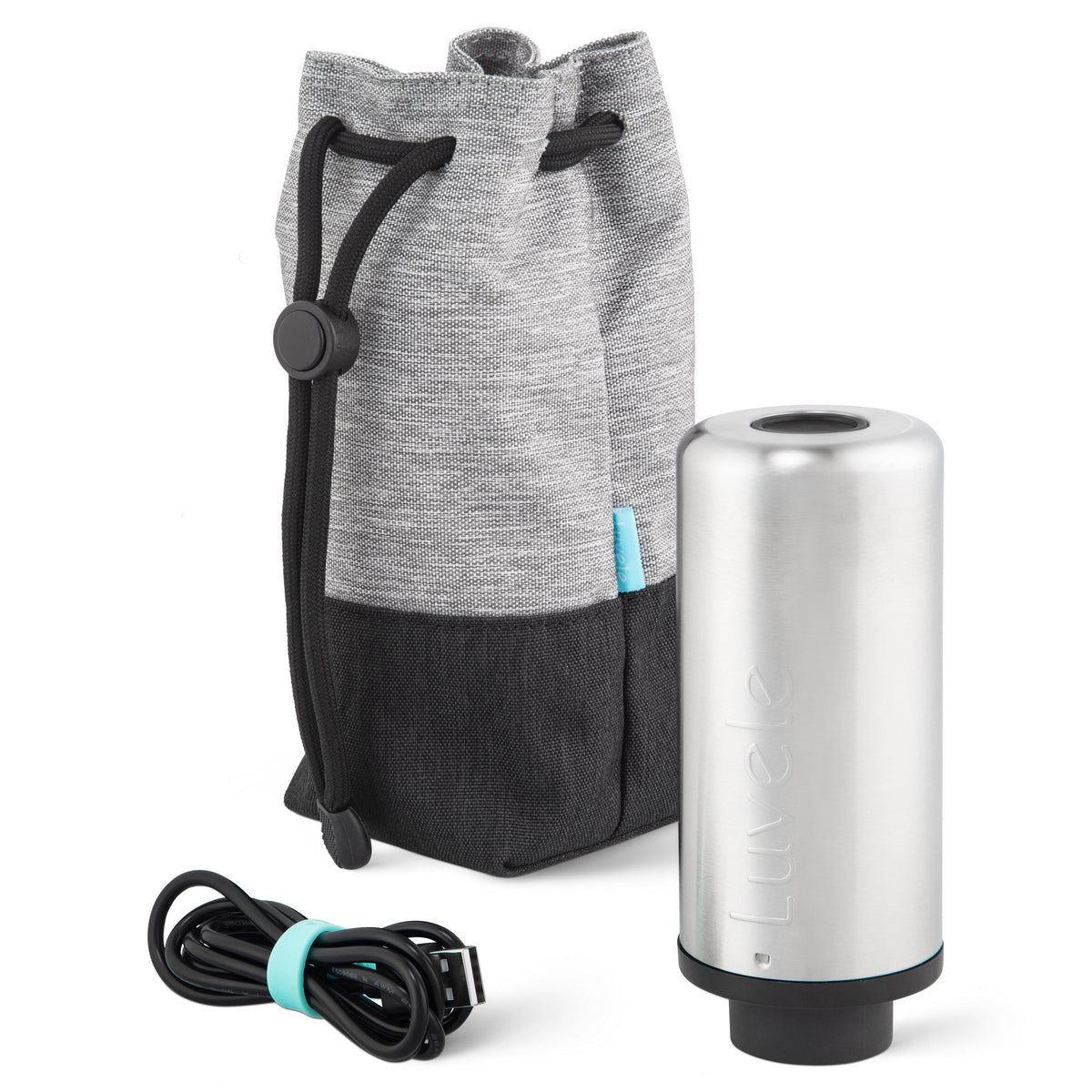 Recipiente de vacío Luvele Fresh | Set de cuatro piezas con bomba de mano